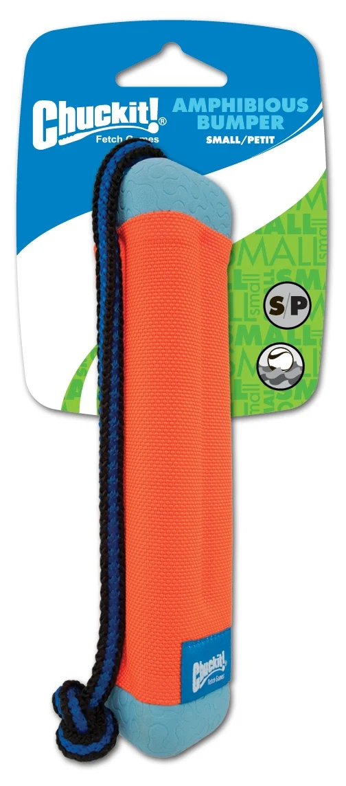 Dummy do aportowania z liną, pływający, ø 4 cm x 18 cm – Chuckit! Amphibious Bumper S - obrazek 2