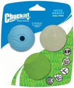 Piłki dla psa ze światłem i dźwiękiem, 3 sztuki, Ø 5 cm – Chuckit! Fetch Medley S