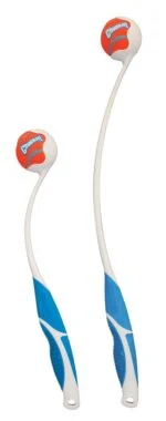 Wyrzutnia do piłek dla psa z gumowym uchwytem i piłką tenisową, 63 cm – Chuckit! Pro Launcher M - obrazek 3