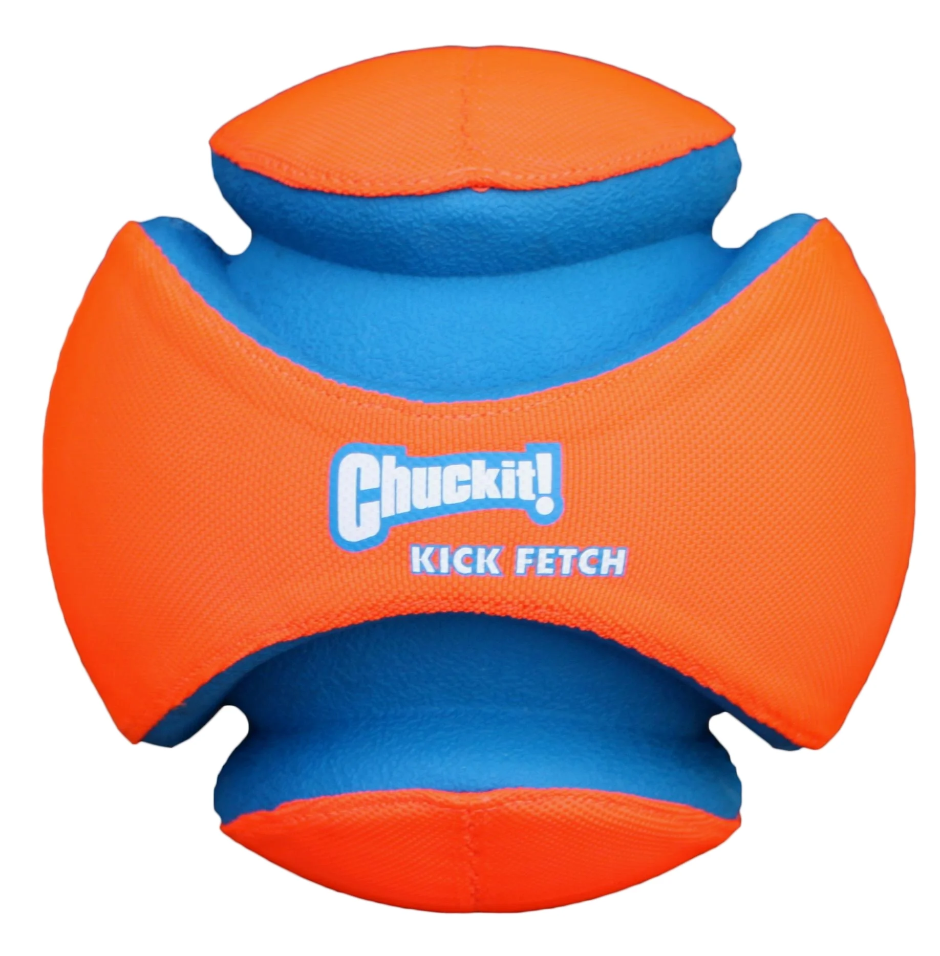 Piłka nożna dla psa z gumowymi wgłębieniami, Ø 19 cm – Chuckit! Kick Fetch Dog L - obrazek 2