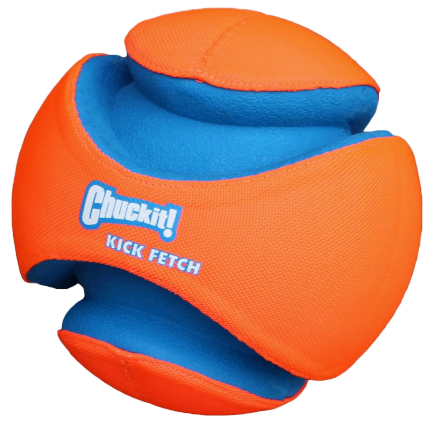 Piłka nożna dla psa z gumowymi wgłębieniami, Ø 19 cm – Chuckit! Kick Fetch Dog L - obrazek 4