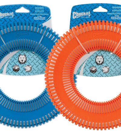 Frisbee dla psa z gumową powłoką, pływające – Chuckit! Rugged Flyer L