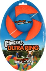 Pierścień do aportowania z nieprzewidywalnym odbiciem, 12,5 cm – Chuckit! UltraRing