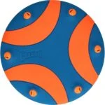Frisbee dla psa z gumy z gwizdkiem, 28 cm – Chuckit! Whistle Flight - obrazek 3