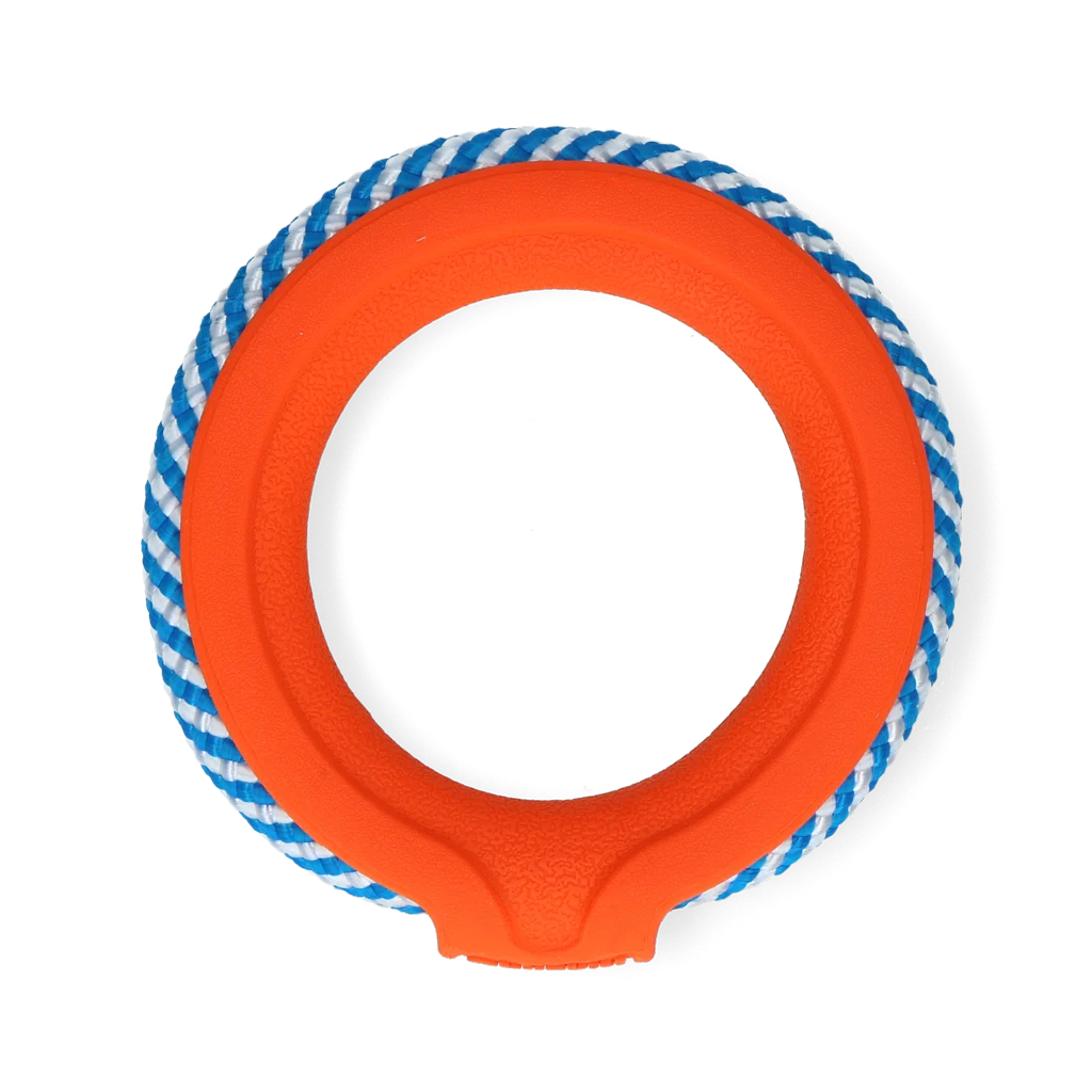 Zabawka do aportowania z liną, Ø 13 cm – Chuckit! FetchTug - obrazek 2