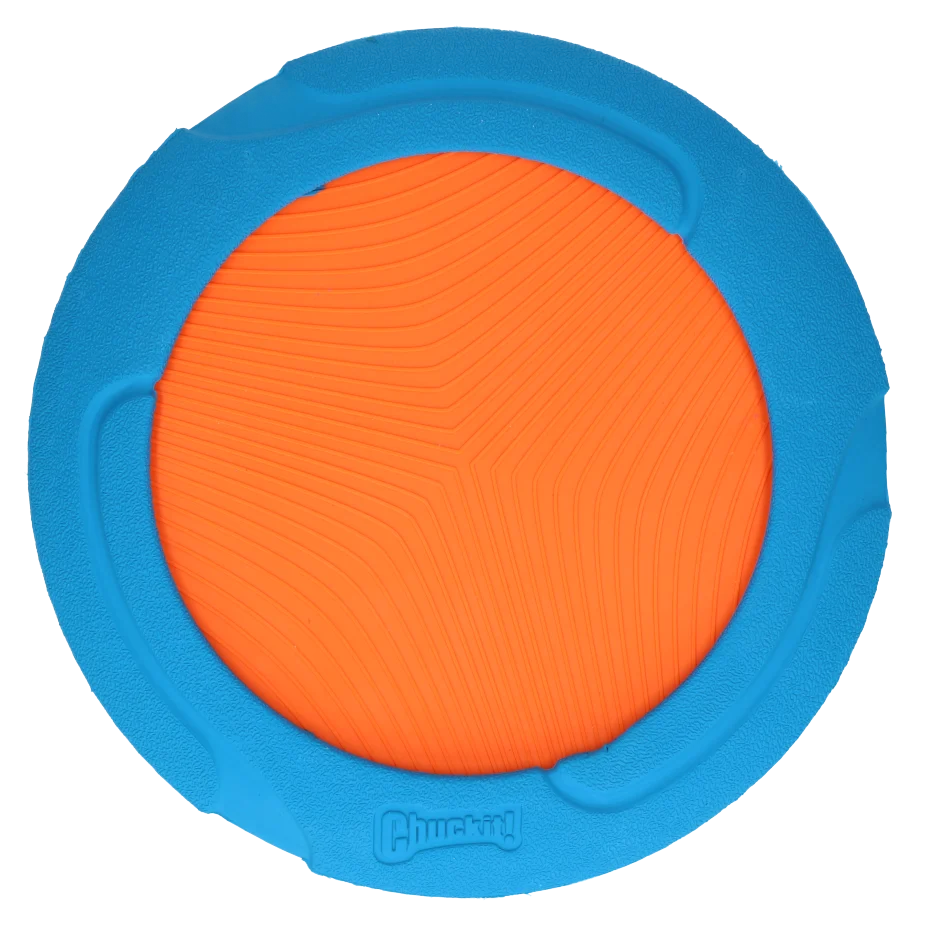 Zabawka do aportowania z gumowym brzegiem, 23 cm – Chuckit! Ultra Flight - obrazek 2