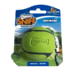 Piłka dla psa o zapachu masła orzechowego – Chuckit! Sniff Fetch Ball Peanut Butter M