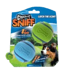 Piłki dla psa o zapachu bekonu i masła orzechowego, 2 sztuki – Chuckit! Sniff Fetch Ball Bacon & Peanut Butter M