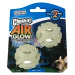 Świecąca piłka dla psa S, pływająca, 4,5 cm, 2 sztuki – Chuckit! Air Glow Fetch Ball