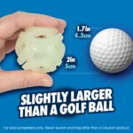 Świecąca piłka dla psa S, pływająca, 4,5 cm, 2 sztuki – Chuckit! Air Glow Fetch Ball - obrazek 6