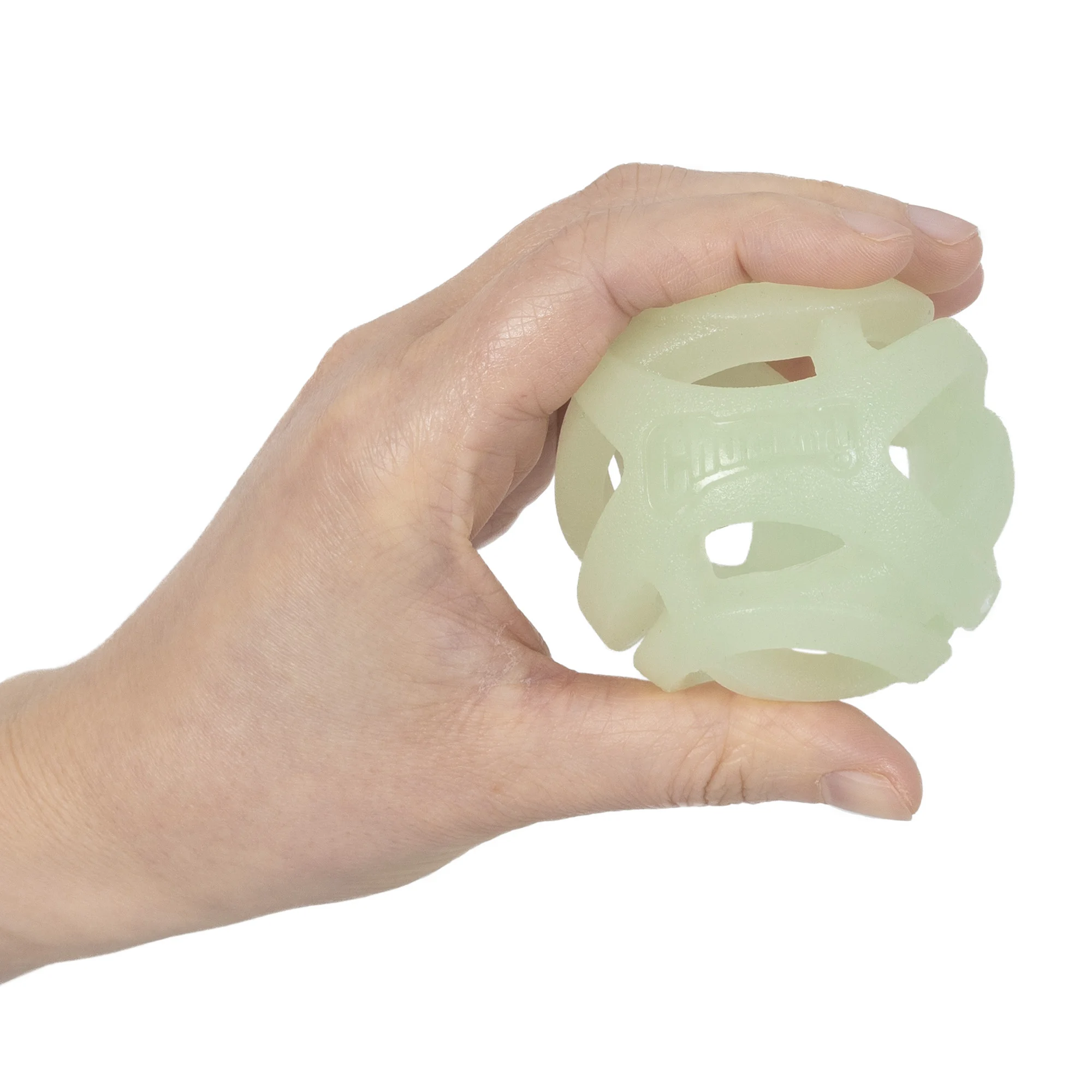 Świecąca piłka dla psa M, unosząca się na wodzie, 6 cm – Chuckit! Air Glow Fetch Ball - obrazek 2