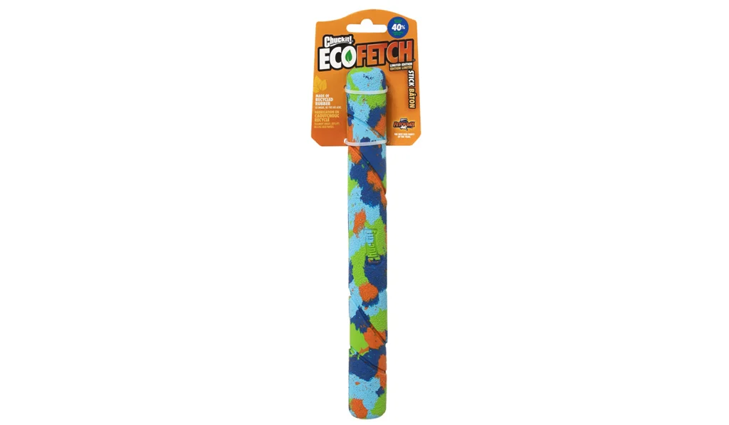 Aportówka z gumy pochodzącej w 40% z recyklingu, 28 cm – Chuckit! Eco Fetch Stick - obrazek 1