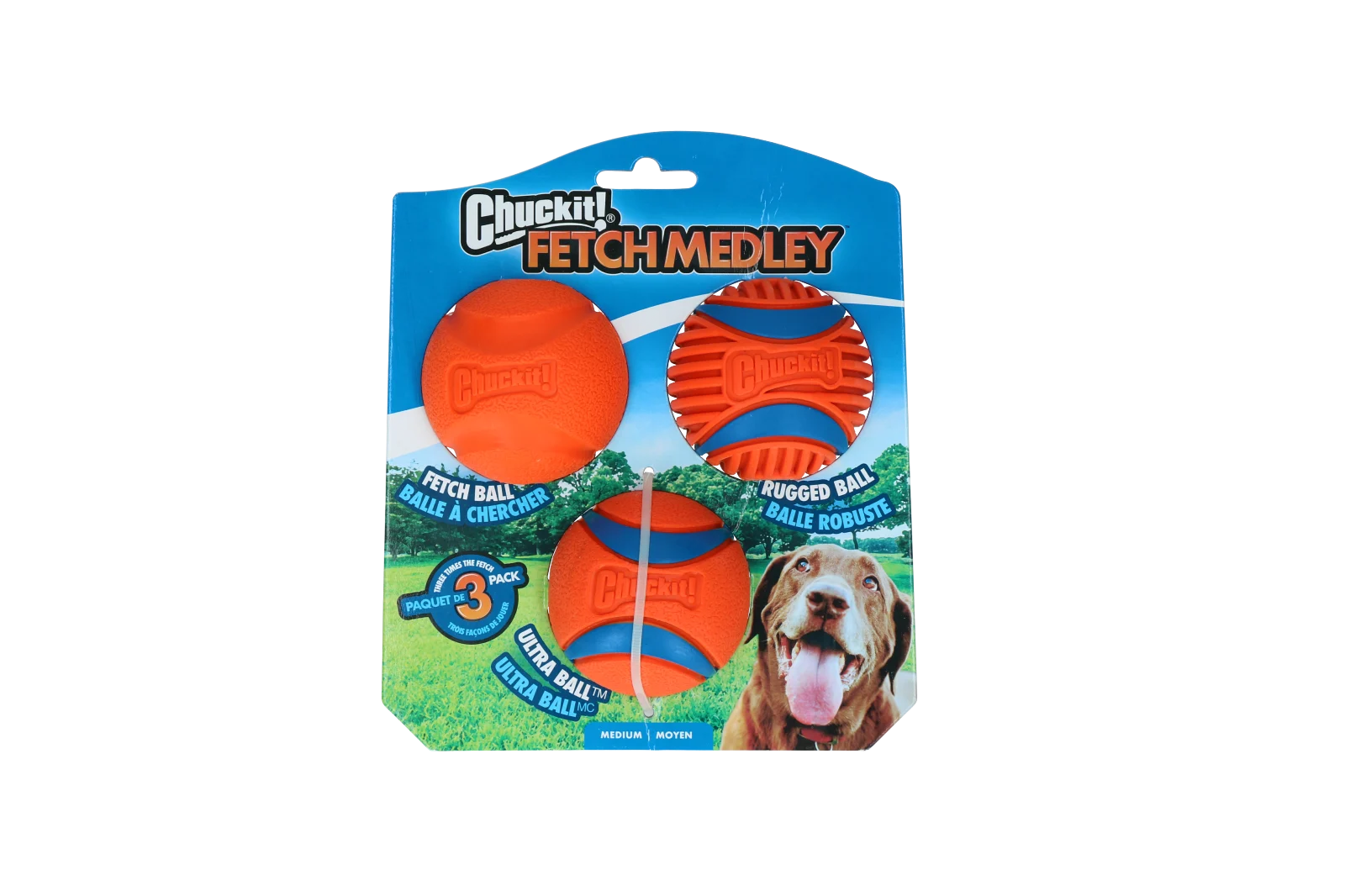 CHUC47089.png Piłki dla psa do aportowania, 3 sztuki, Ø 6 cm – Chuckit! Fetch Medley Gen 3 - obrazek 1
