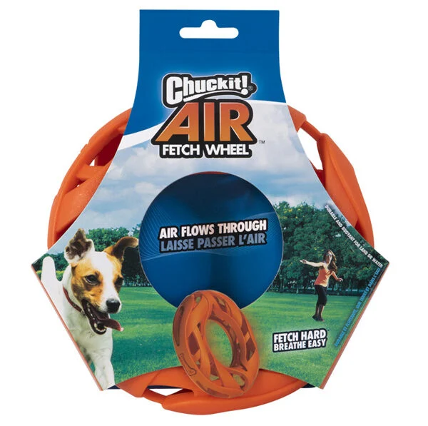 Plastikowa obręcz do aportowania, lekka, 18 cm – Chuckit! Air Fetch Wheel