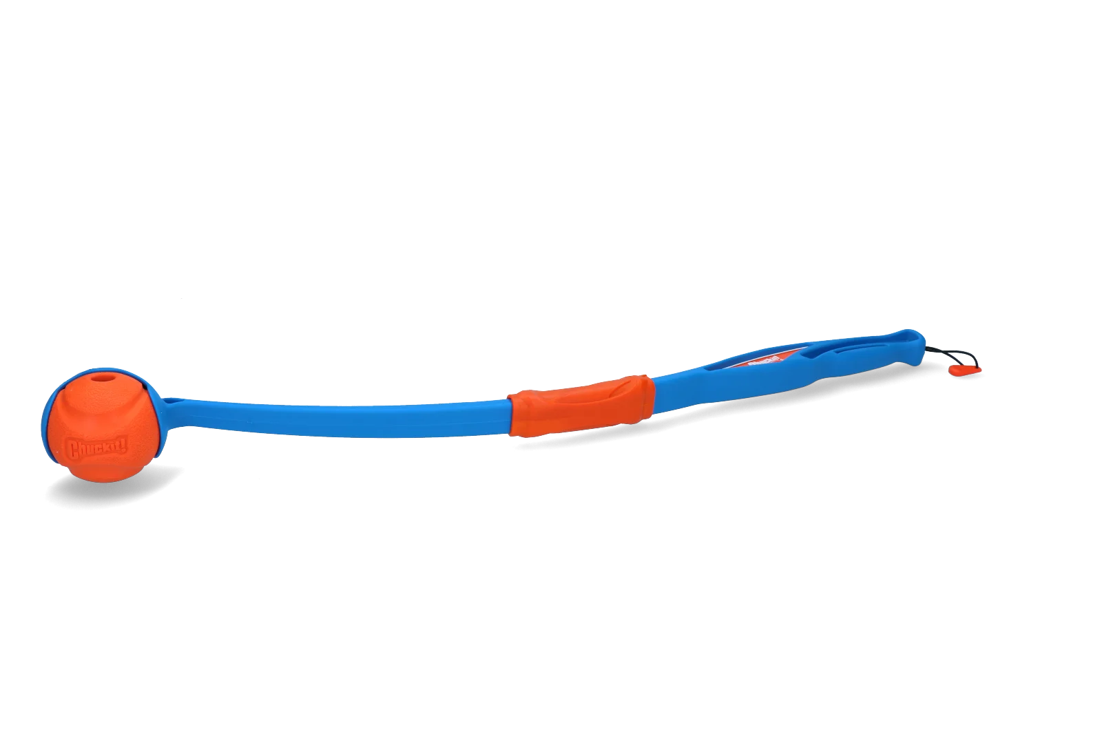 Wyrzutnia do piłek z gumową piłką, składana, 63 cm po rozłożeniu – Chuckit! Fetch & Fold Launcher Original - obrazek 2