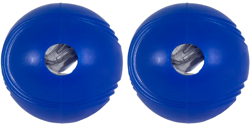 Piłka dla psa z szeleszczącym dźwiękiem M, ø 6 cm, 2 sztuki – Chuckit! Super Crunch Ball - obrazek 3