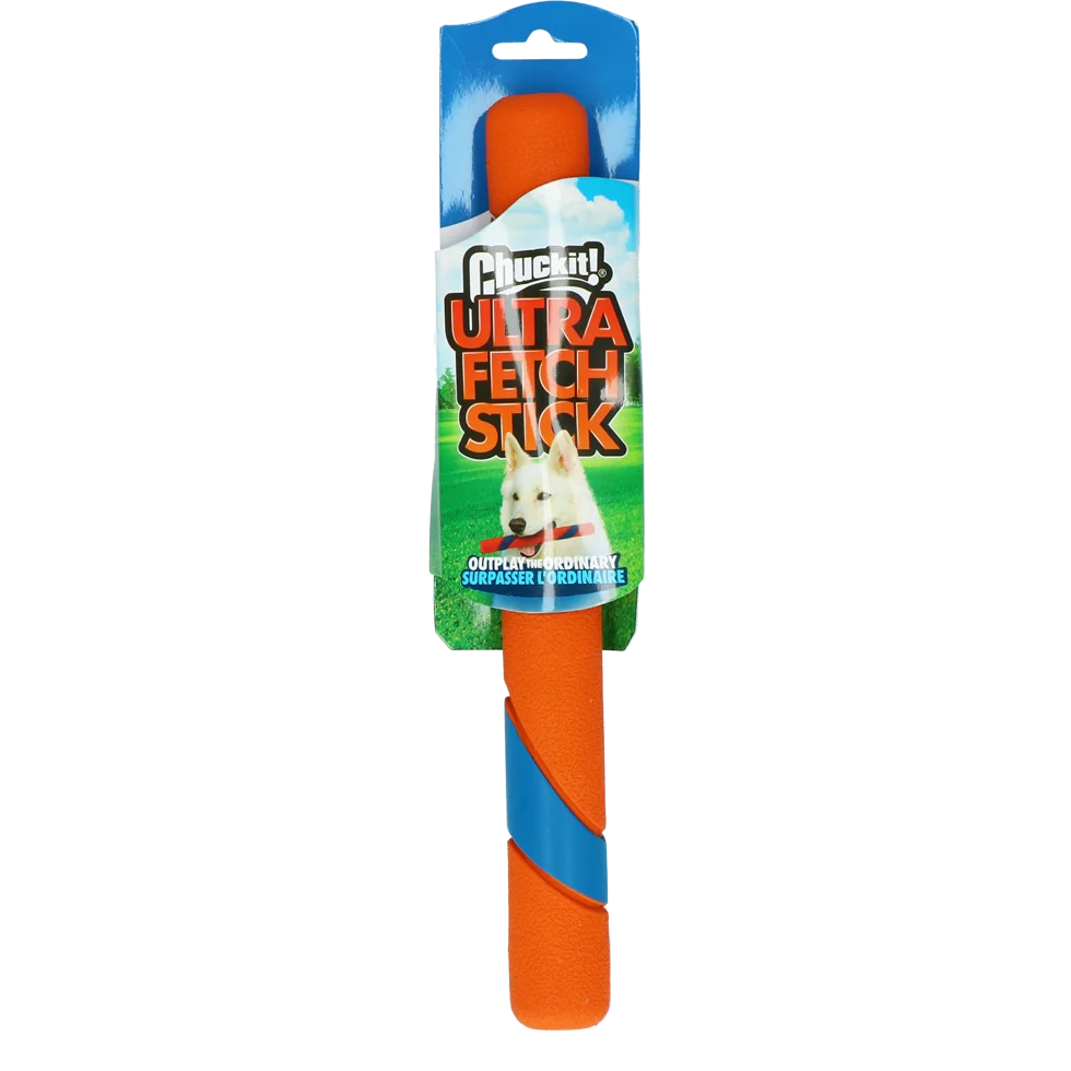 Aport do rzucania w jaskrawych kolorach, 28 cm – Chuckit! Ultra Fetch Stick - obrazek 1