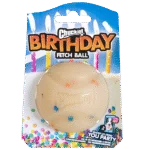 Piłka dla psa o zapachu wanilii, M 6 cm – Chuckit! Birthday Fetch Ball