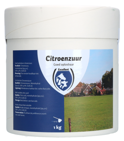 Kwas cytrynowy do czyszczenia, 1 kg – Excellent Citroenzuur