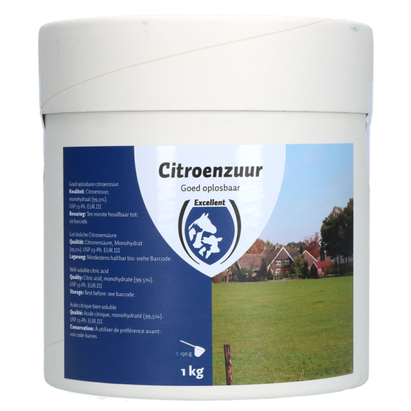 Kwas cytrynowy do czyszczenia, 1 kg – Excellent Citroenzuur