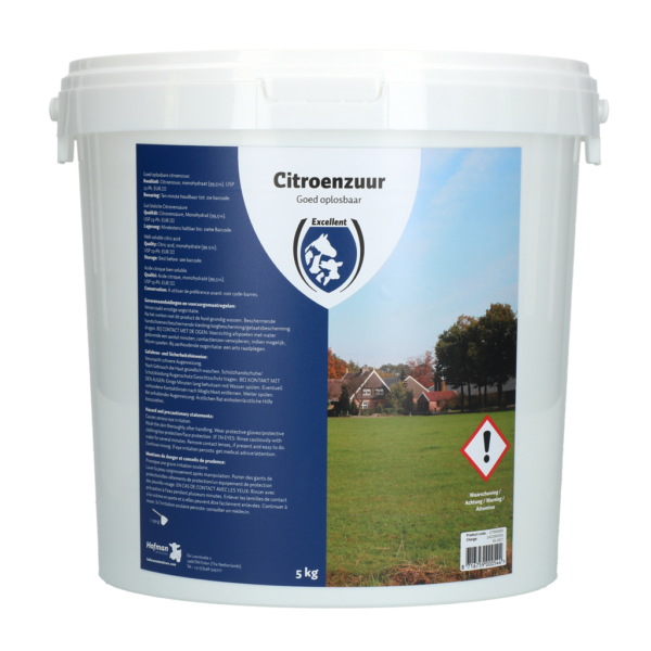Kwas cytrynowy do czyszczenia, 5 kg – Excellent Citroenzuur