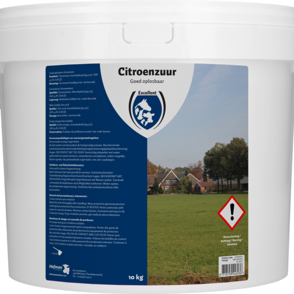 Kwas cytrynowy do czyszczenia, 10 kg – Excellent Citroenzuur