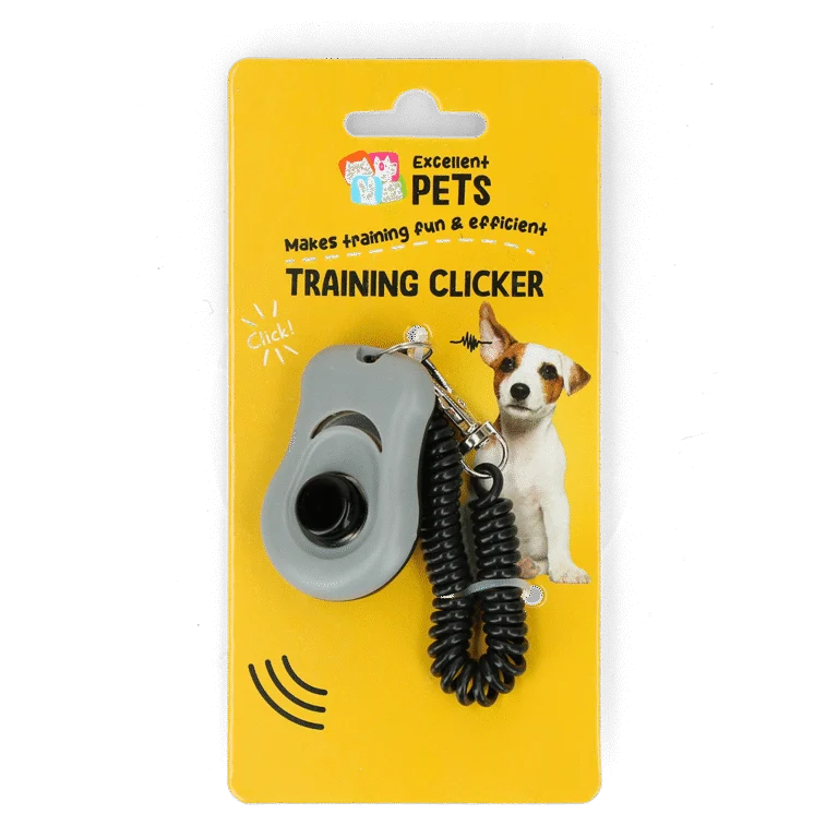 Kliker do szkolenia psów z dźwiękiem kliknięcia – Excellent Pets Training Clicker