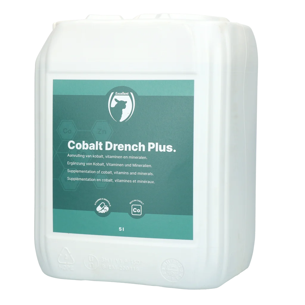 Płynny preparat kobaltowy dla owiec i bydła, 5 l – Excellent Cobalt Drench Plus - obrazek 1