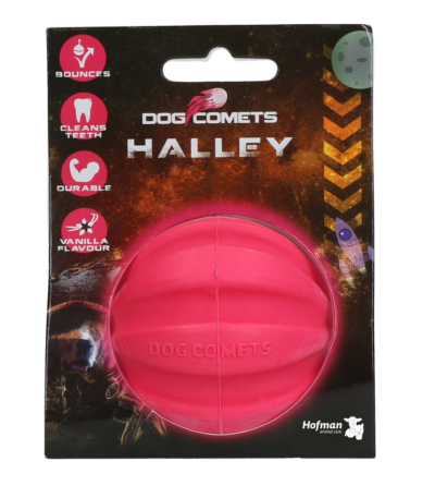 Różowa piłka dla psa – Dog Comets Halley