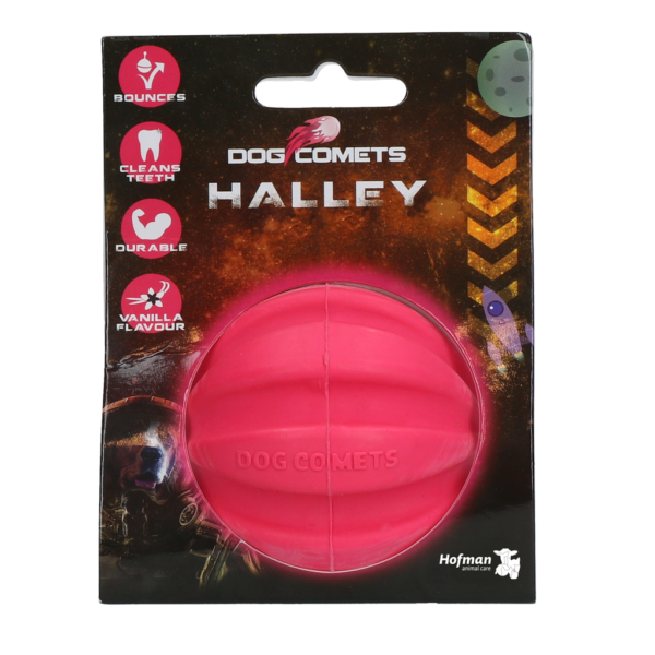 Różowa piłka dla psa – Dog Comets Halley