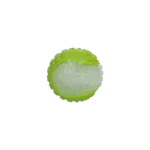 Piłka dla psa ze świecącym elementem i piszczałką S, 5 cm, zielona – Dog Comets Glow In The Dark Moon Ball - obrazek 2