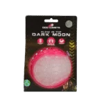 Świecąca piłka dla psa z piszczałką, L 10 cm, różowa – Dog Comets Glow In The Dark Moon Bal