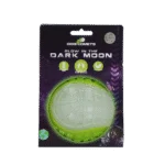 Świecąca piłka dla psa z piszczałką, L 10 cm, zielona – Dog Comets Glow In The Dark Moon Bal