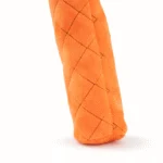 Duża pluszowa przytulanka dla psa z 3 piszczałkami, pomarańczowa, 150 cm – Dog Comets Invaders XXL - obrazek 5