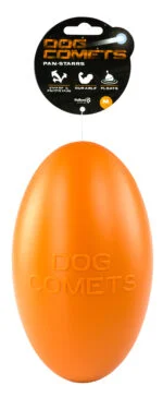 Zabawka do aportowania dla psa, pływająca, 20 cm, pomarańczowa – Dog Comets Pan-Stars