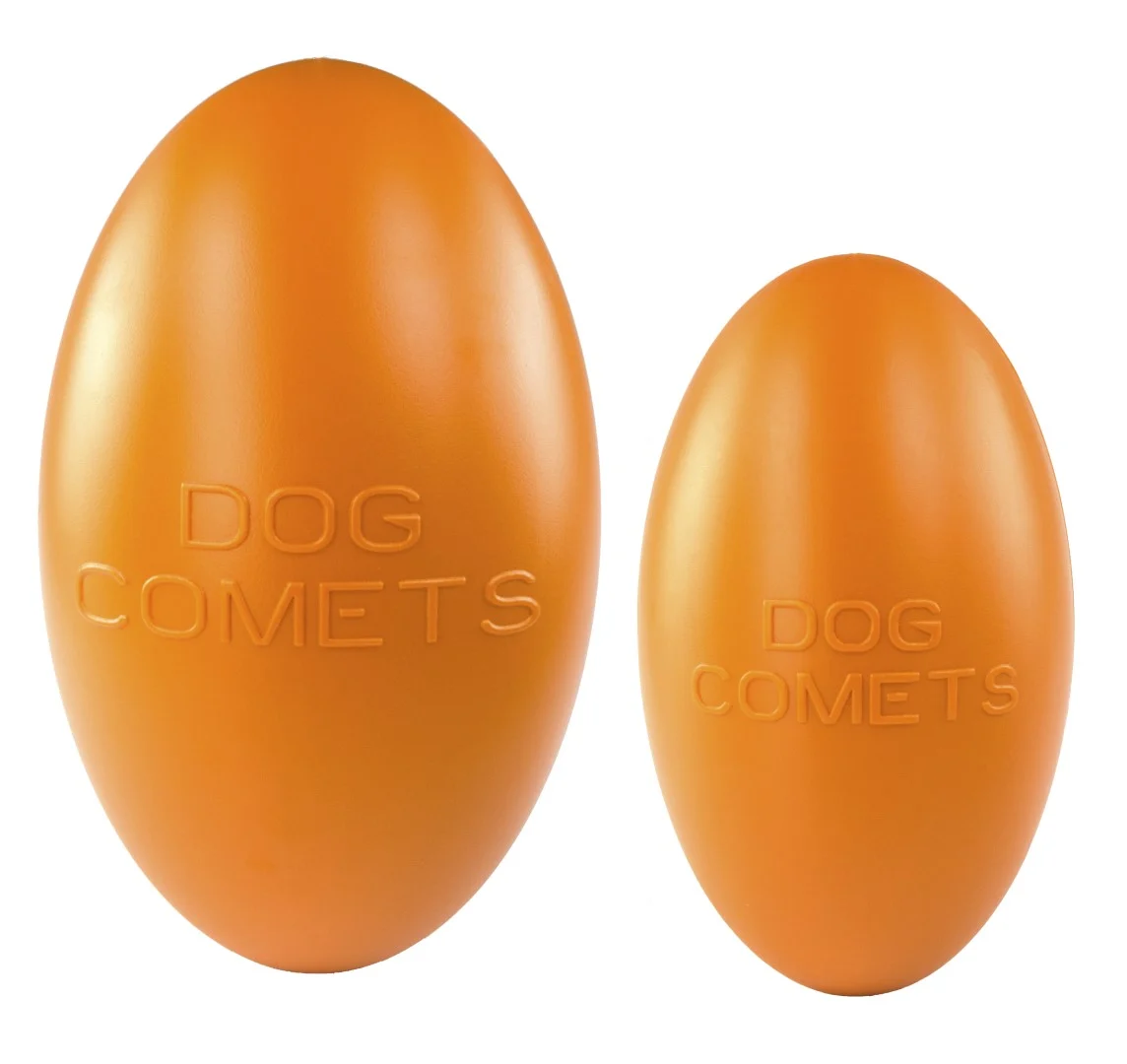 Zabawka do aportowania dla psa, pływająca, 20 cm, pomarańczowa – Dog Comets Pan-Stars - obrazek 4