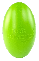 Zabawka do aportowania dla psów, pływająca, 20 cm, zielona – Dog Comets Pan-Stars - obrazek 2