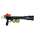 Wyrzutnia piłek dla psów z 2 piłkami tenisowymi, rozmiar M, 61 × 18 cm – Dog Comets Comet Launcher