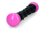 Gryzak do aportowania z gumy z piszczałką, S 23 cm, różowy – Dog Comets Meteor - obrazek 4