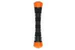 Gumowa pałka do rzucania z piszczałką, S 23 cm, pomarańczowa – Dog Comets Meteor - obrazek 3