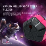 Piłka logiczna dla psa z obracanymi elementami – Dog Comets Treat Puzzle - obrazek 5