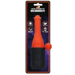 Zabawka do aportowania ze sznurem, do wody, 23 cm, pomarańczowa – Dog Comets Bobber