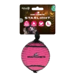 Piłka tenisowa dla psa, pływająca, Ø 7,5 cm, różowa – Dog Comets Starlight