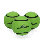 Piłka tenisowa dla psa, pływająca, Ø 6 cm, zielona, 3 sztuki – Dog Comets Starlight - obrazek 2