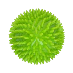 Zabawka do aportowania w kształcie jajka z piszczałką i wypustkami, zielona L, Ø 100 x 150 mm – Dog Comets Cosmic Egg - obrazek 3