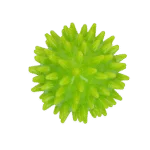 Zabawka do aportowania w kształcie jajka z piszczałką i wypustkami, zielona S, Ø 50 x 60 mm – Dog Comets Cosmic Egg - obrazek 3