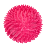 Zabawka do aportowania w kształcie jajka z piszczałką i wypustkami, różowa, L, Ø 100 x 150 mm – Dog Comets Cosmic Egg - obrazek 3