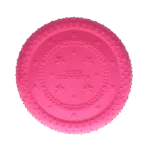 Frisbee dla psa z pianki, unoszące się na wodzie, różowe M – Dog Comets UFO Flyer - obrazek 3