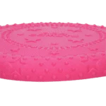 Frisbee dla psa z pianki, unoszące się na wodzie, różowe M – Dog Comets UFO Flyer - obrazek 4