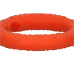 Piankowy pierścień do rzucania dla psa, pływający, pomarańczowy M, Ø 19 cm – Dog Comets UFO Ring - obrazek 4